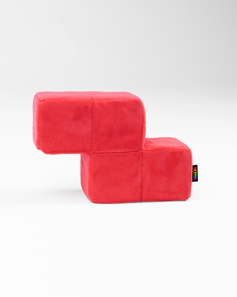 Tetris ''Stackable Plush Collectible Block Z red''