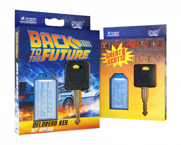 Back to the Future Replica "DeLorean Car Keys"
