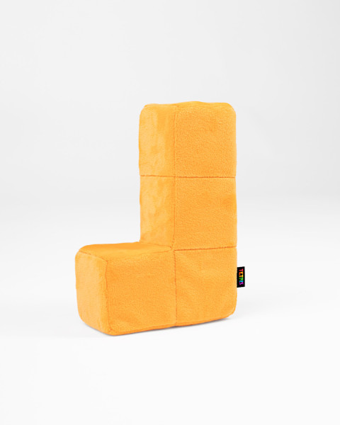 Tetris ''Stackable Plush Collectible Block L orange''