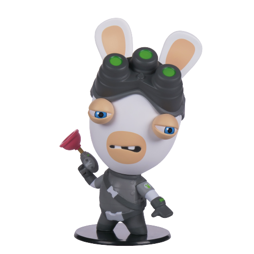 Ubisoft Figur "Rabbid Sam Fisher" Ubisoft Heroes Series 1