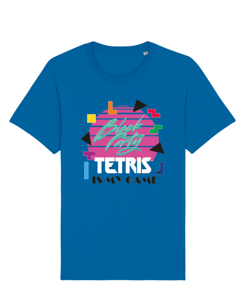 Tetris T-Shirt ''90s Block Party!'' Blau