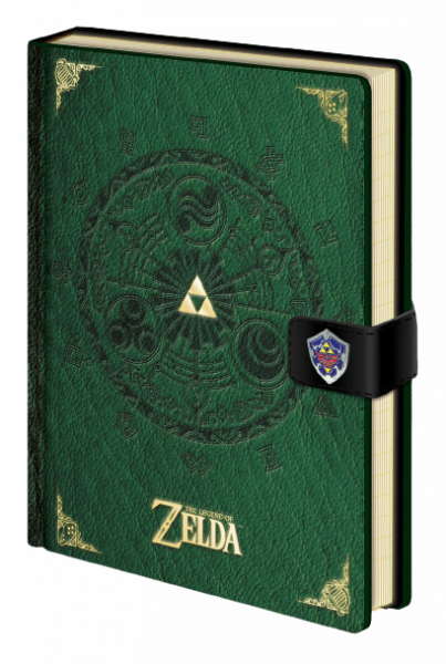 The Legend of Zelda Notizbuch "Triforce"