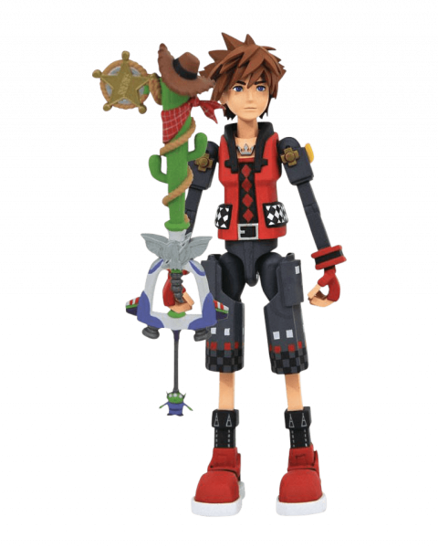 Kingdom Hearts Action Figure "Valor Form Sora"