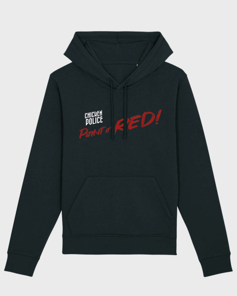 Chicken Police Hoodie "Paint it RED"